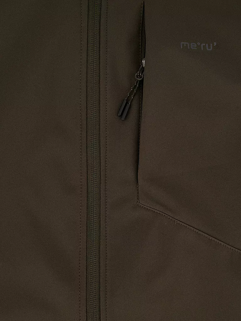MERU | Herren Softshell Jacke Toulouse Hoodie | grau