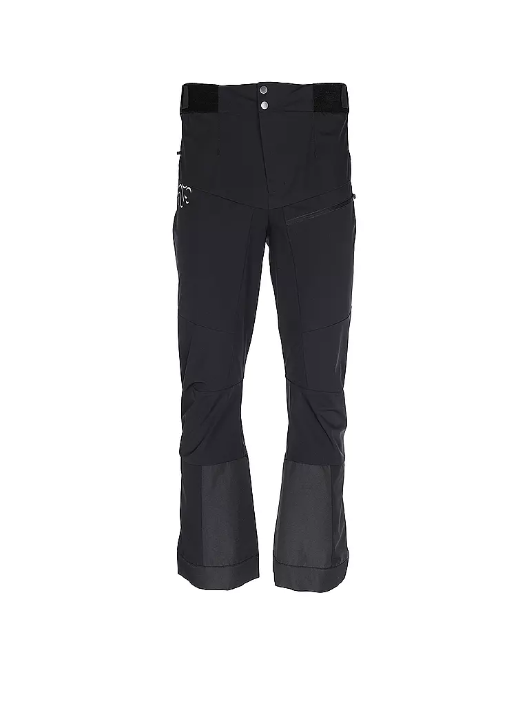 MERU | Herren Softshell Wanderhose Huara Light | schwarz