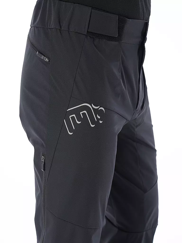 MERU | Herren Softshell Wanderhose Huara Light | schwarz