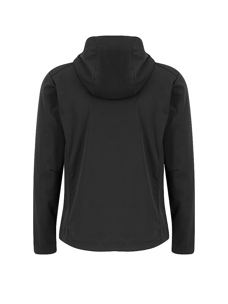 MERU | Herren Softshelljacke Meaux Hoodie | schwarz