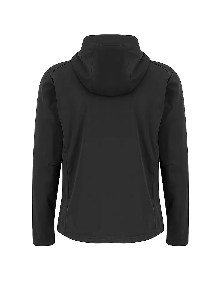 MERU | Herren Softshelljacke Meaux Hoodie | schwarz