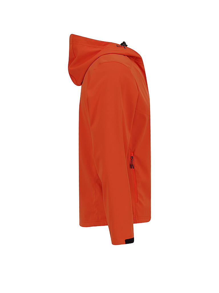 MERU | Herren Softshelljacke Meaux Hoodie | rot