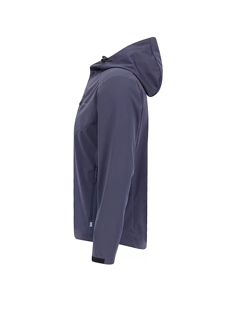 MERU | Herren Softshelljacke Meaux Hoodie | schwarz