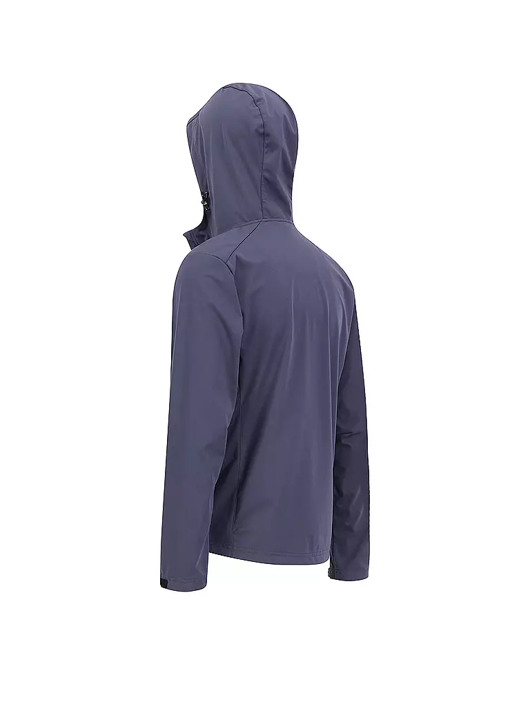 MERU | Herren Softshelljacke Meaux Hoodie | schwarz