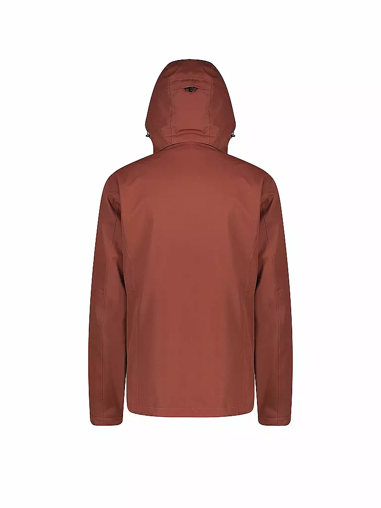 MERU | Herren Wanderjacke Bedfird 2in1 Hoodie | kupfer
