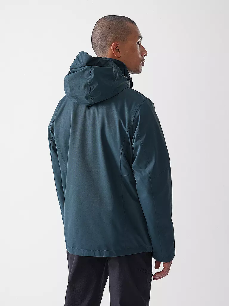 MERU | Herren Wanderjacke Bedfird 2in1 Hoodie | kupfer