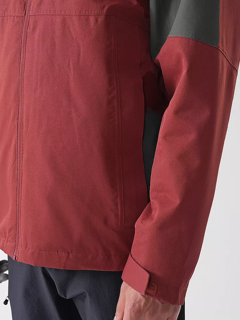 MERU | Herren Wanderjacke Bedfird 2in1 Hoodie | dunkelgrün