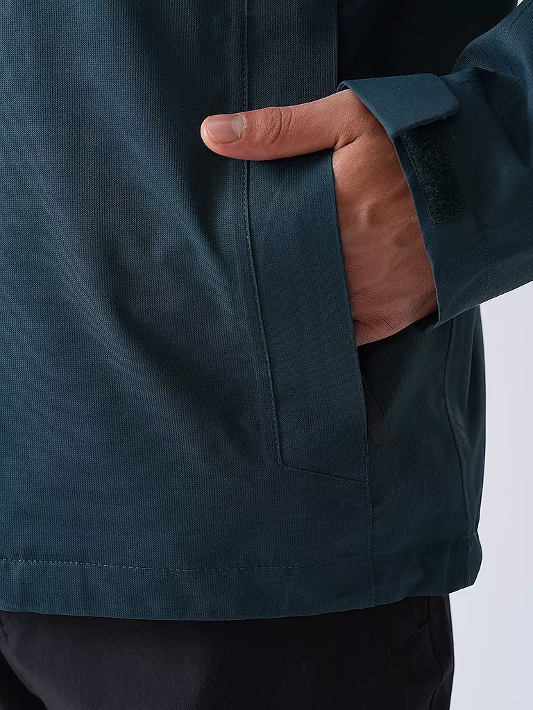 MERU | Herren Wanderjacke Bedfird 2in1 Hoodie | kupfer