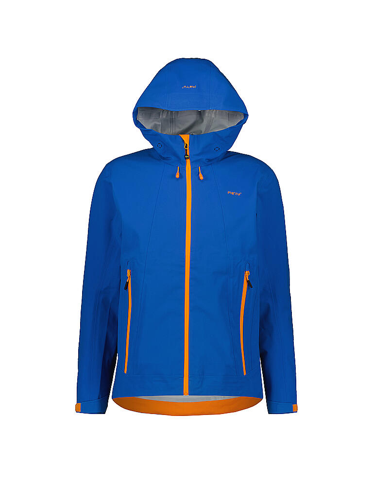 MERU | Herren Wanderjacke Bolton 3L Hoodie | blau