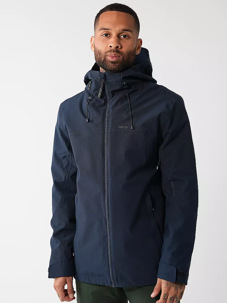 MERU | Herren Wanderjacke Eksjö 2in1 | grau