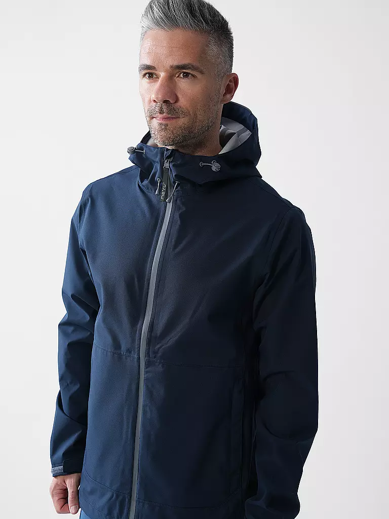 MERU | Herren Wanderjacke Lagos 3L Hoodie | dunkelblau