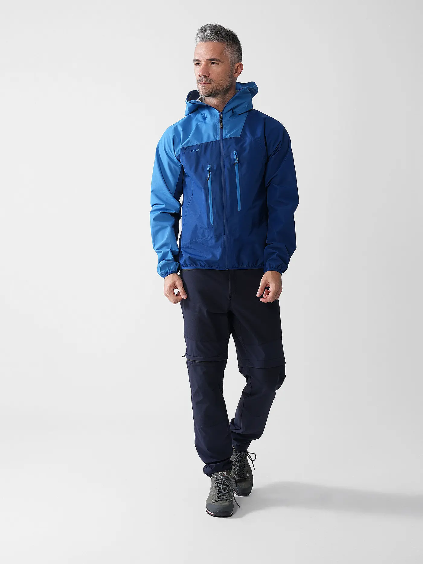 MERU | Herren Wanderjacke Laredo 2.5L Hoodie | dunkelblau