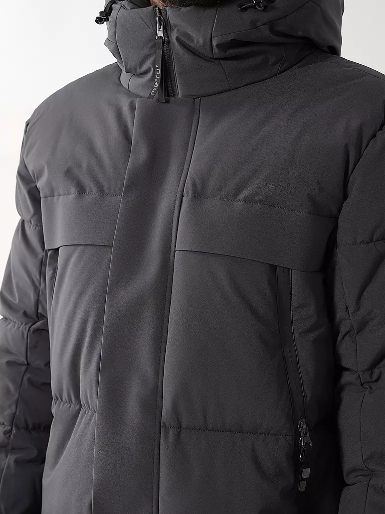 MERU | Herren Wanderjacke Varberg Hoodie | hellblau