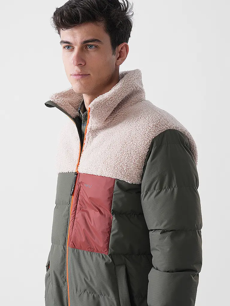 MERU | Herren Winterjacke Roskilde Teddyfleece | 