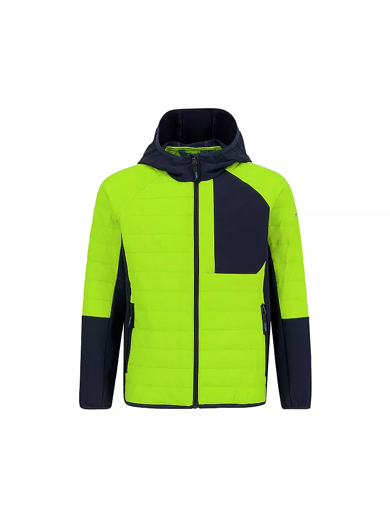 MERU | Jungen Hybridjacke Temuco | gelb