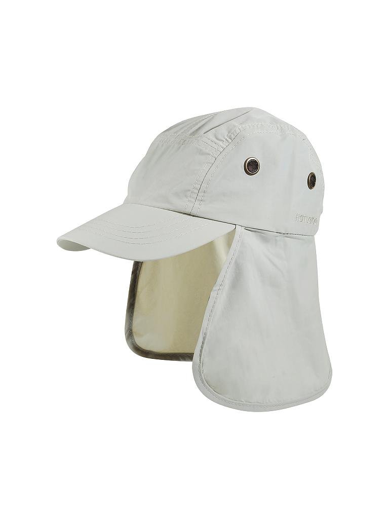 MERU | Kinder Outdoor Kappe mit Nackenschutz | beige