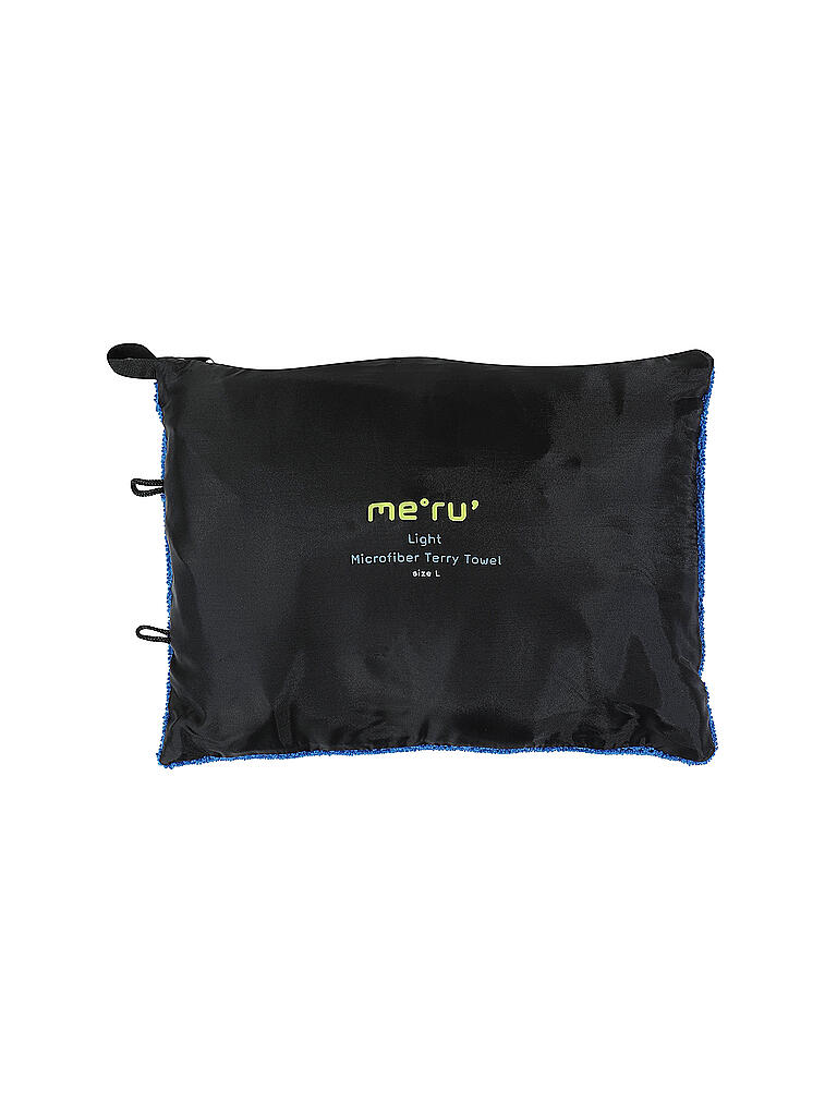 MERU | Mikrofaser Handtuch Sports Towel Terry L | blau