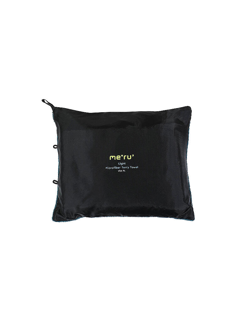 MERU | Mikrofaser Handtuch Sports Towel Terry XL | grün