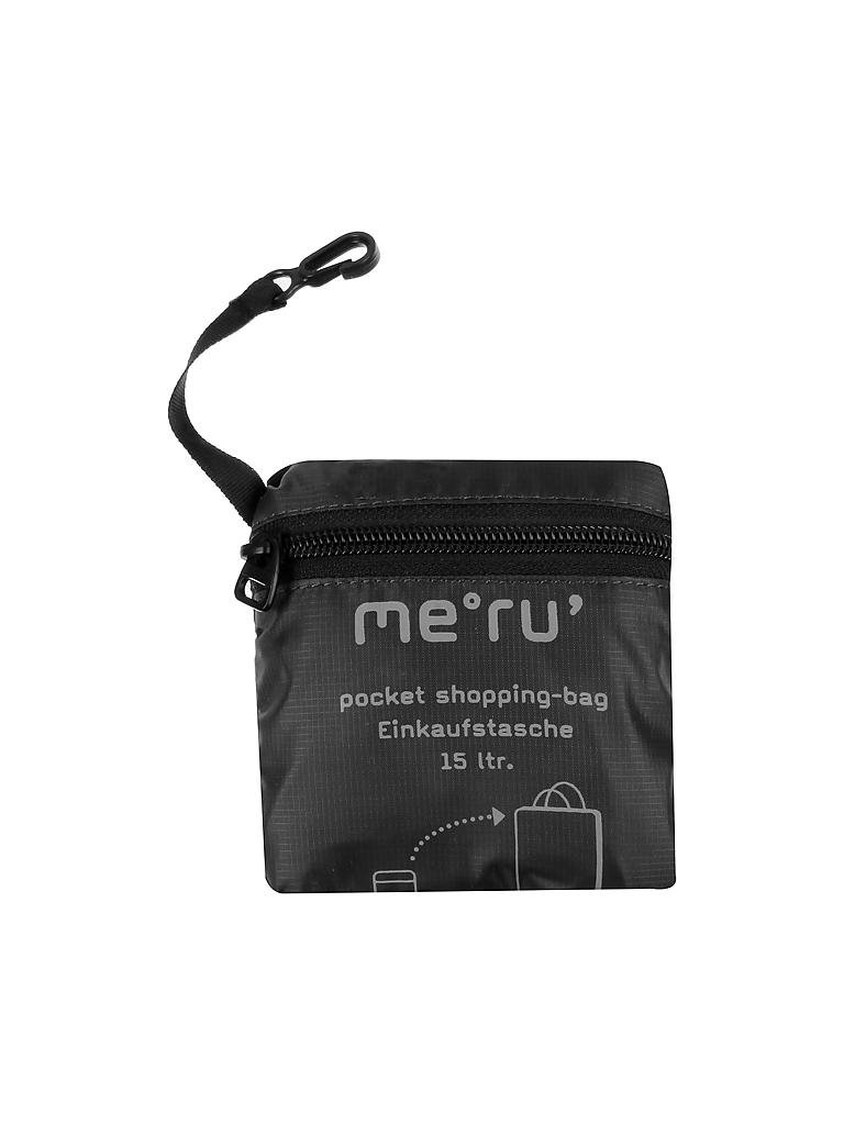 MERU | Pocket Shopping Bag | schwarz