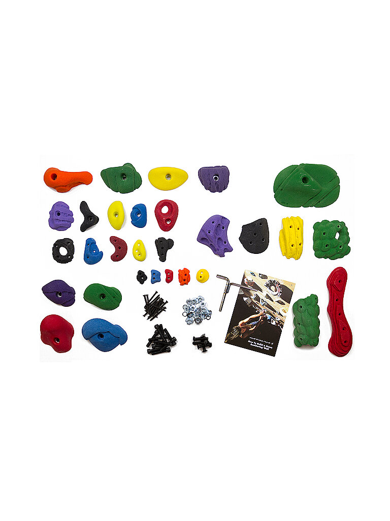 METOLIUS Klettergriffe Mega Pack 30 keine Farbe