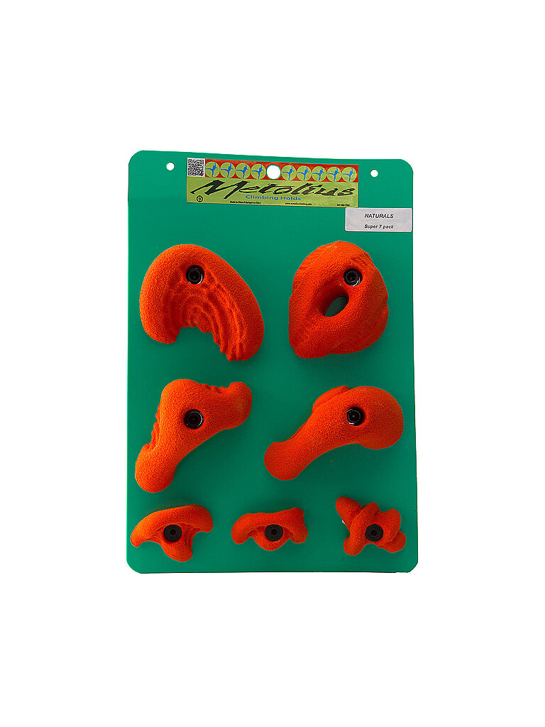 METOLIUS Klettergriffe Naturals Super 7 orange