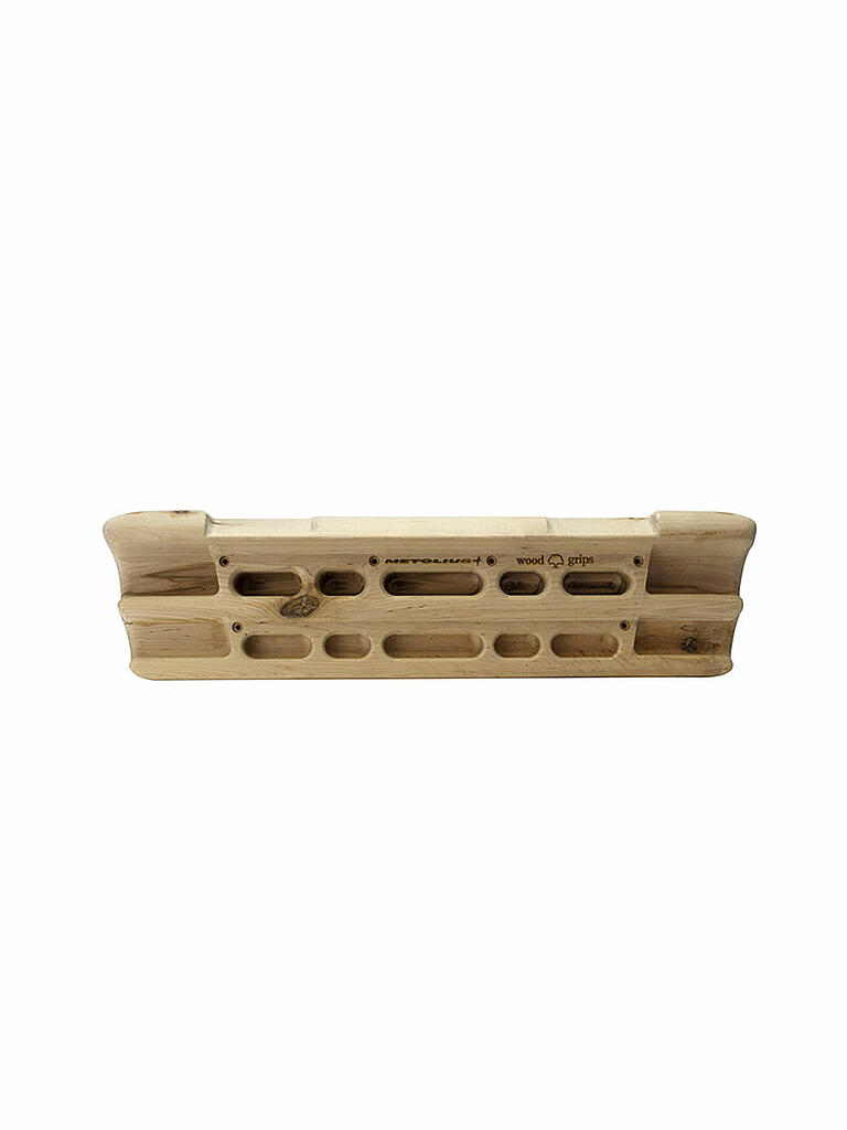 METOLIUS | Kletter-Trainingsgerät Wood Grips Compact II | braun
