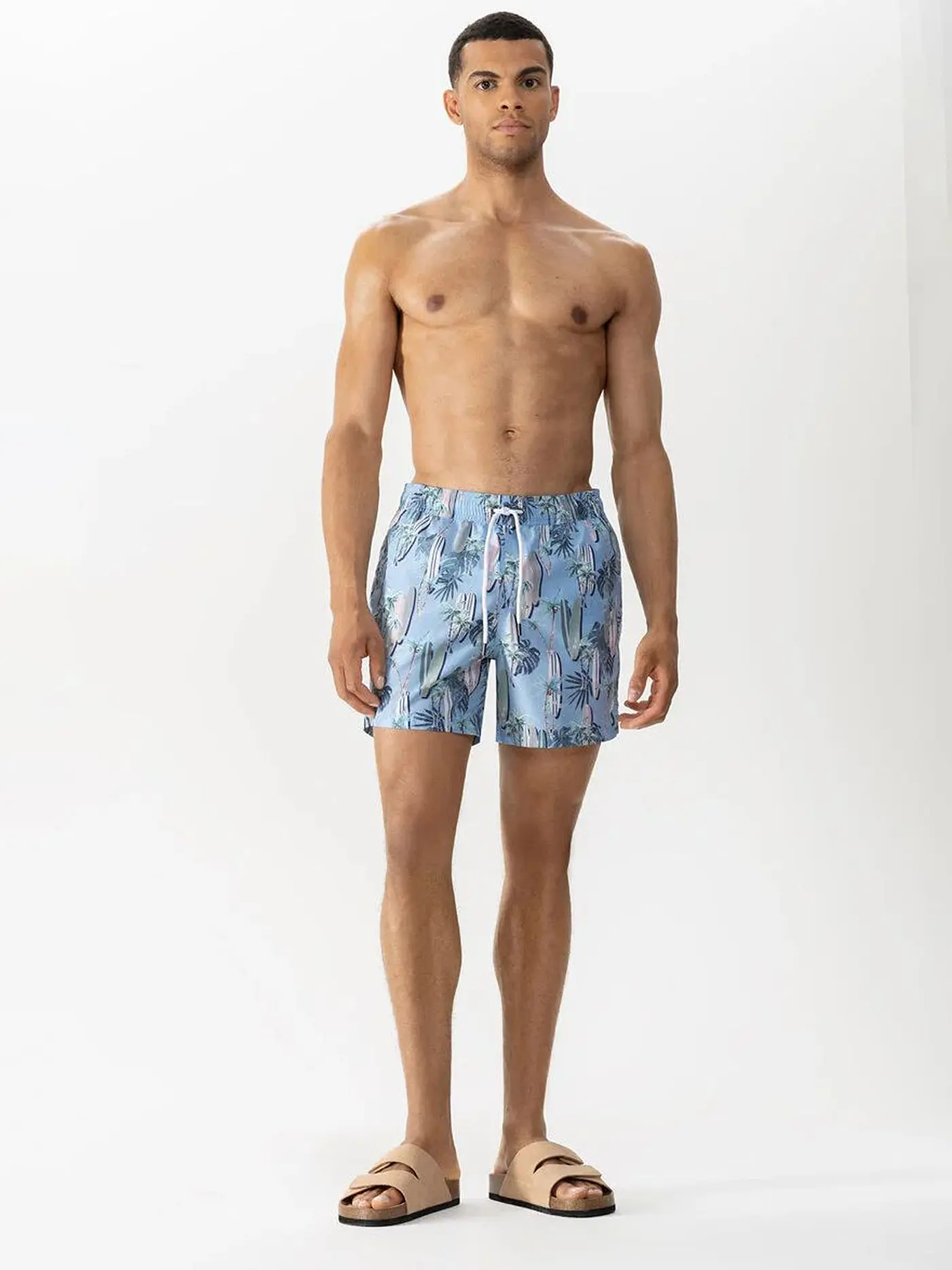 MEY | Herren Badeshort | hellblau