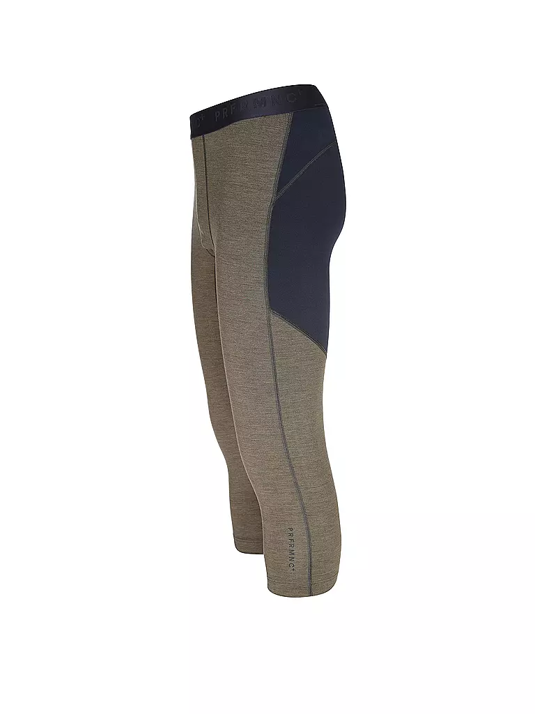 MEY | Herren Legging Long John PRFRMNC+ 3/4 | olive