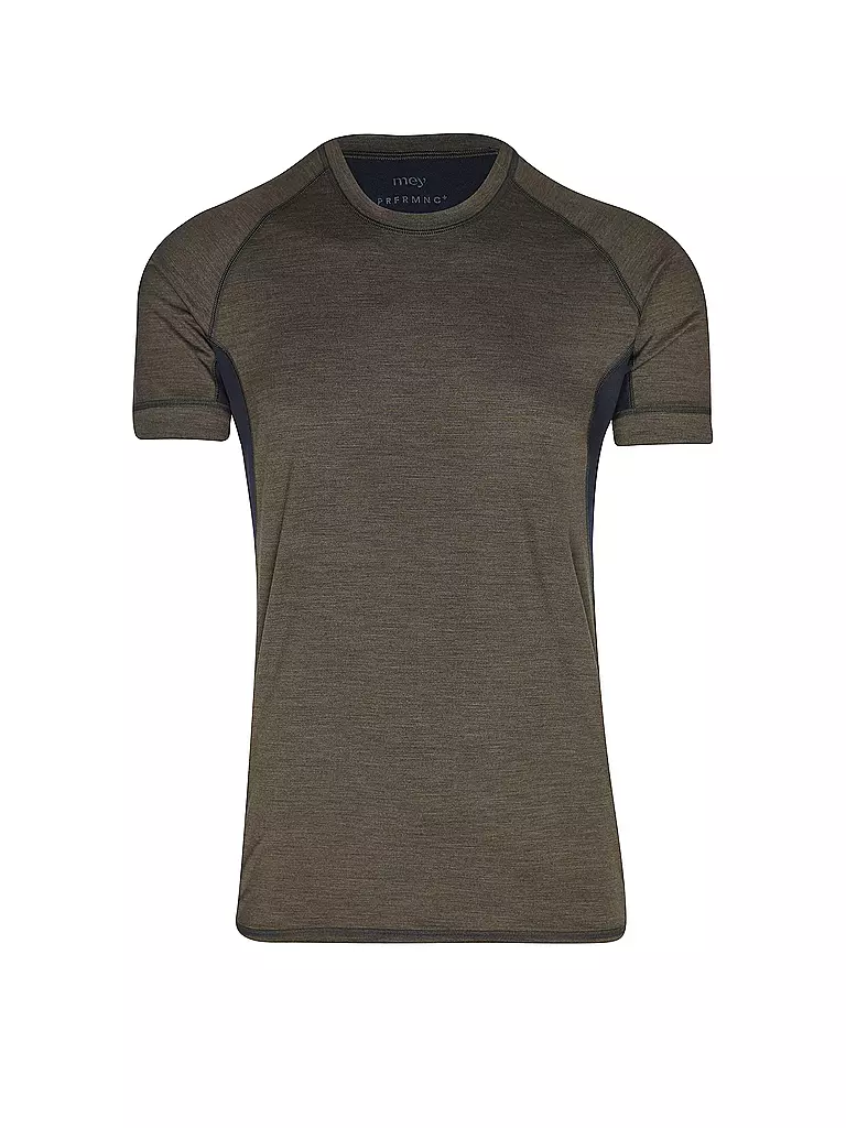 MEY | Herren T-Shirt PRFRMNC+ | olive
