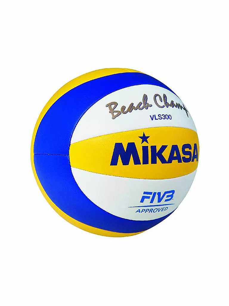 MIKASA | Beachvolleyball VLS 300 Beach Champ  | weiss