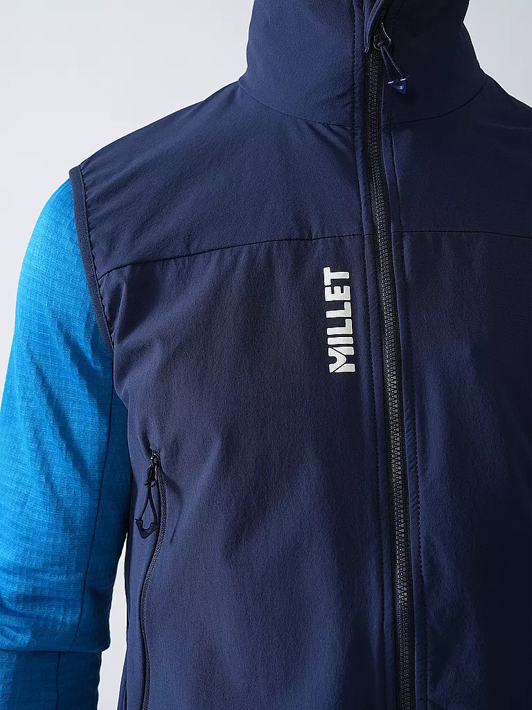 MILLET |  Herren Softshellweste Fusion XCS | dunkelblau