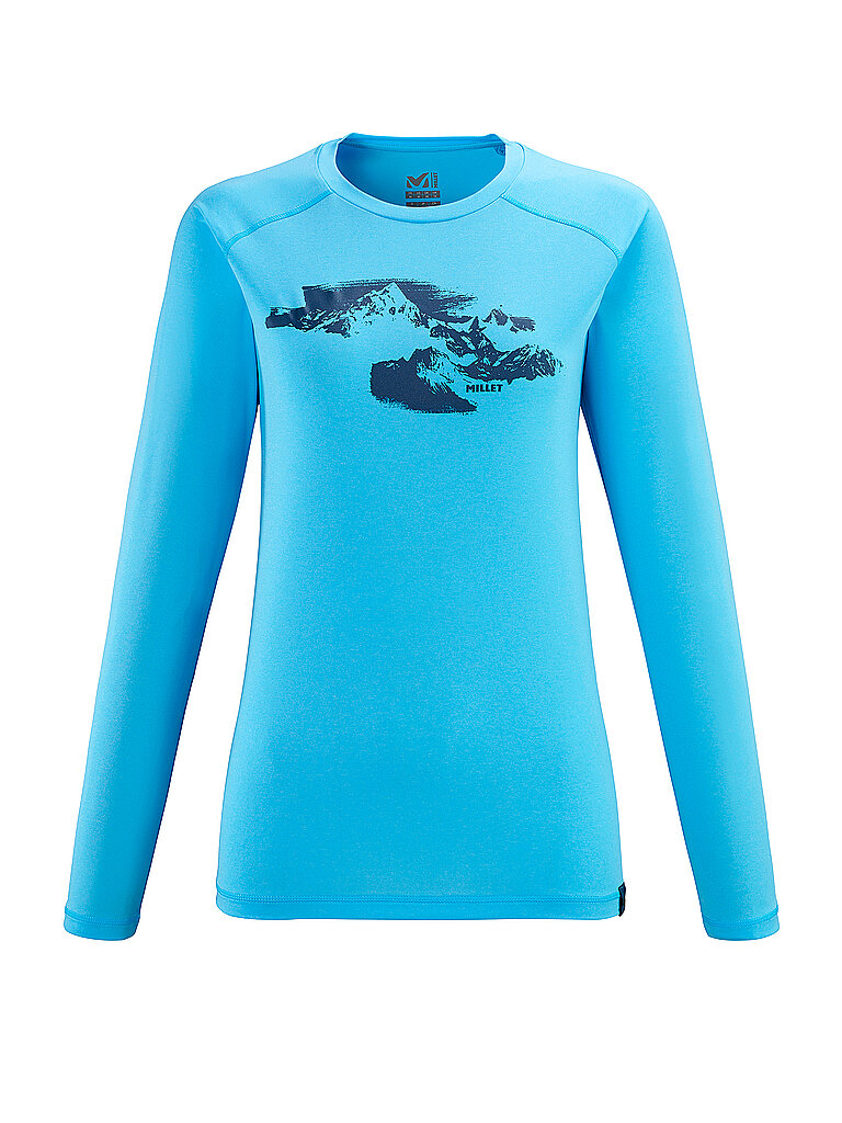 MILLET Damen Funktionsshirt Sneak Peak TS blau | XL