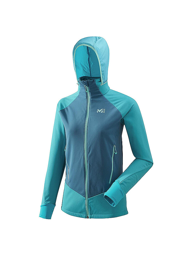 MILLET Damen Touren Fleecejacke Pierra Ment II blau