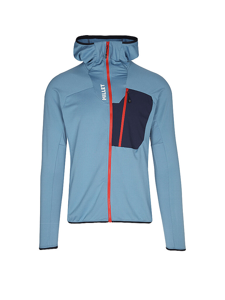 MILLET Herren Fleecejacke TRILOGY ICON LIGHTGRID Hoodie hellblau | XL