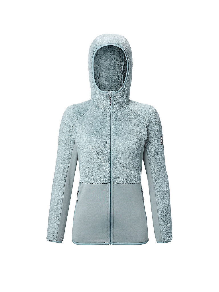 MILLET Damen Fleecejacke Charmonix Highloft Hoodie hellblau | M