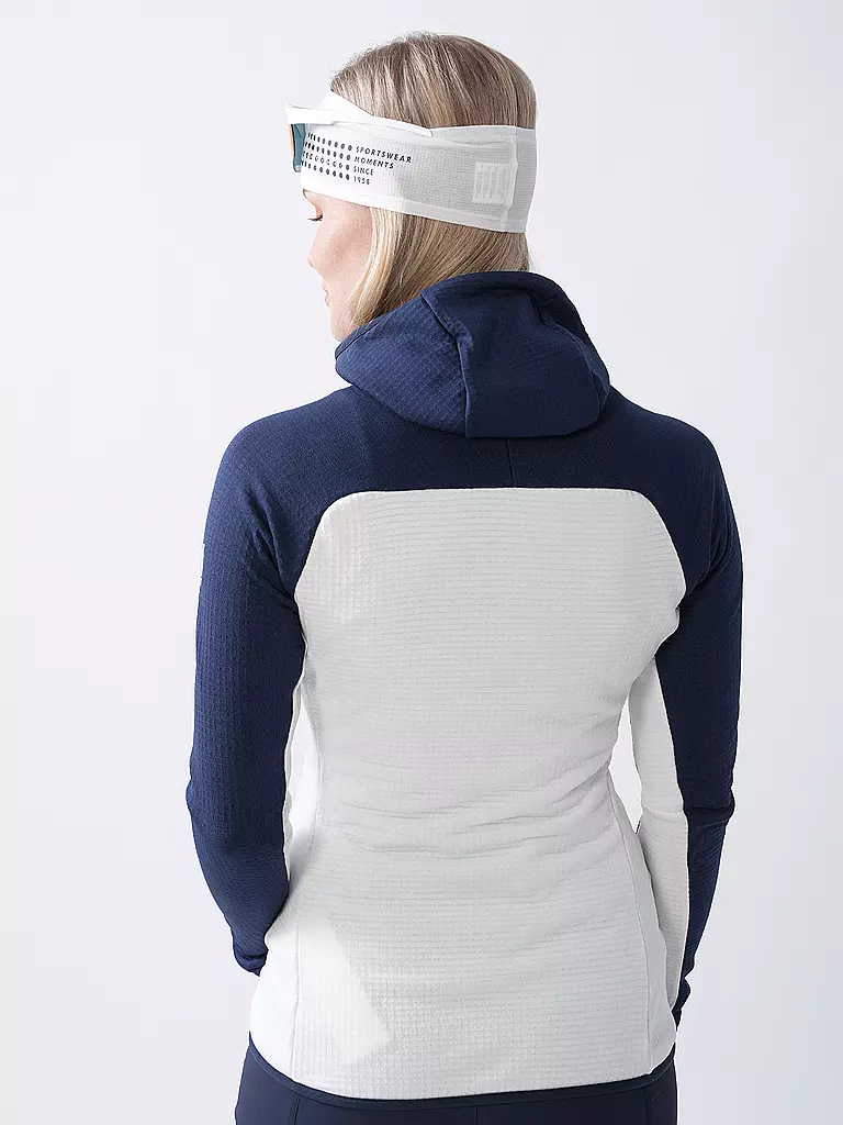 MILLET | Damen Fleecejacke Fusion Grid Hoodie | hellblau