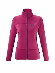 MILLET | Damen Fleecejacke Fusion Grid | beere