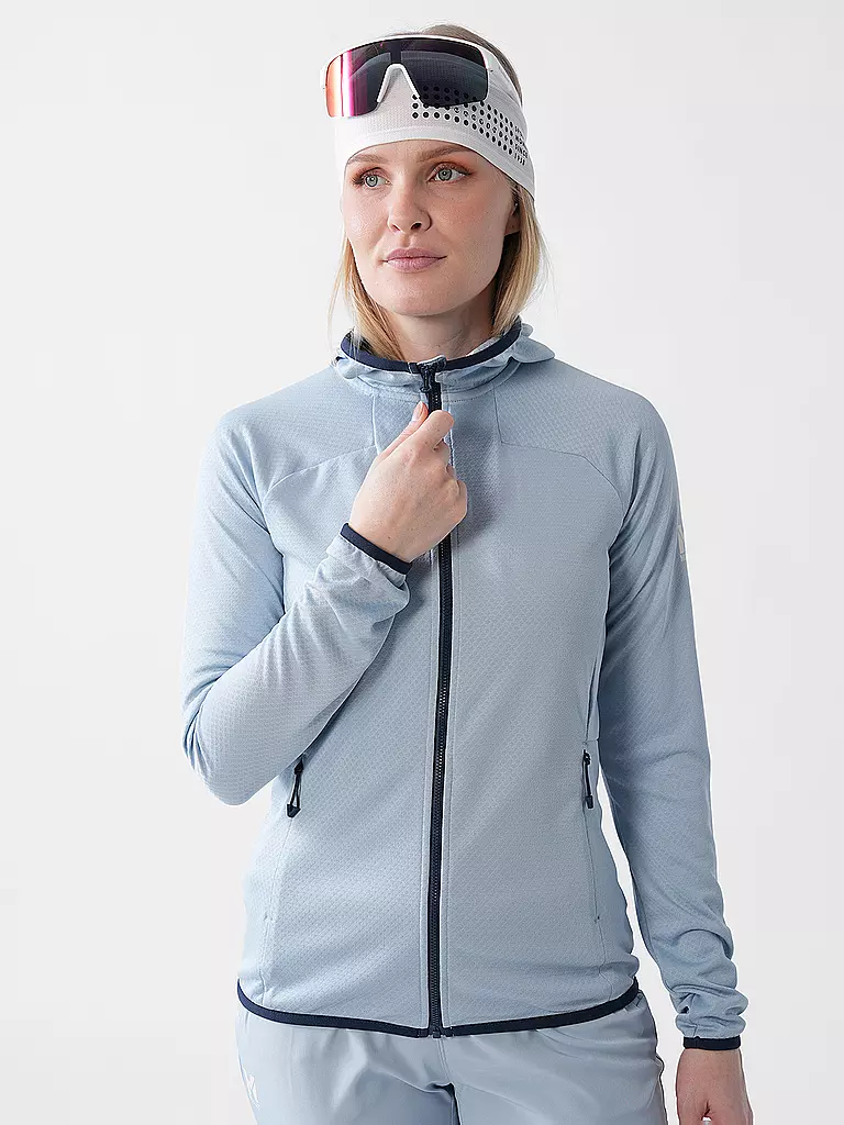 MILLET | Damen Fleecejacke Lokka 3 Hoodie | hellblau