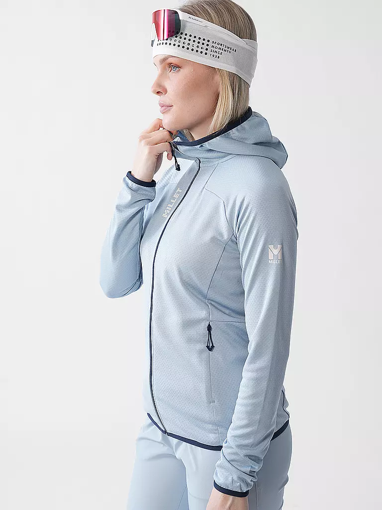 MILLET | Damen Fleecejacke Lokka 3 Hoodie | hellblau