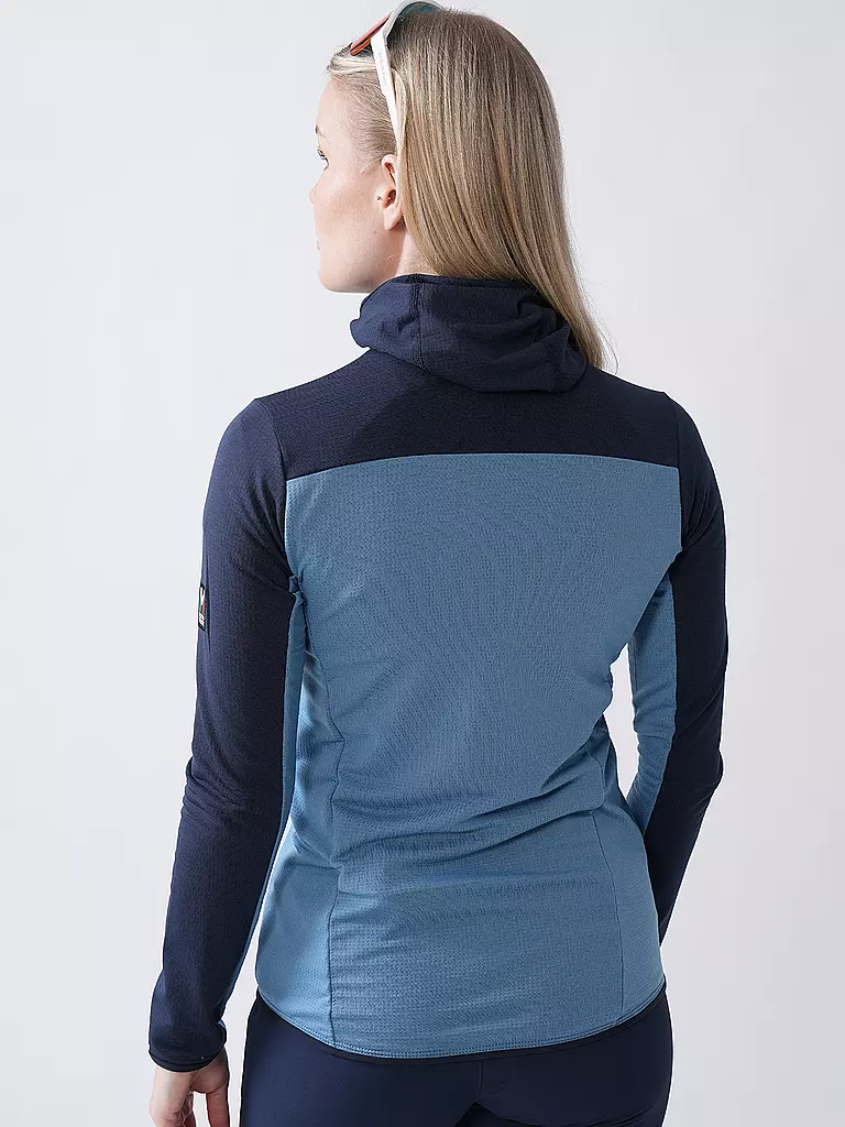 MILLET | Damen Fleecejacke Trilogy Icon Lightgrid Hoodie | dunkelblau