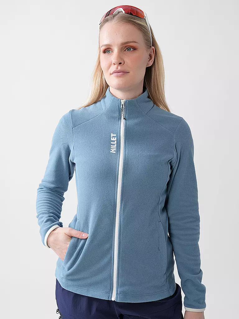 MILLET | Damen Fleecejacke Ubic Lightgrid | dunkelblau