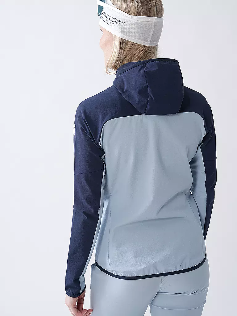 MILLET | Damen Softshelljacke  Fusion XCS Hoodie | hellblau
