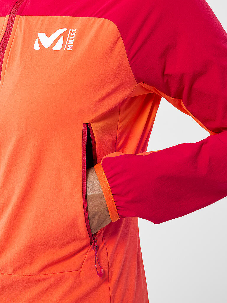 MILLET | Damen Softshelljacke  Fusion XCS Hoodie | orange