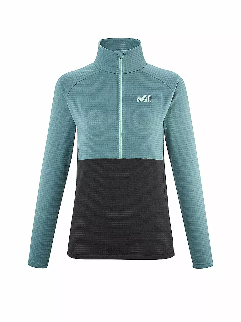 MILLET | Damen Touren Zipshirt Intense Fleece | petrol