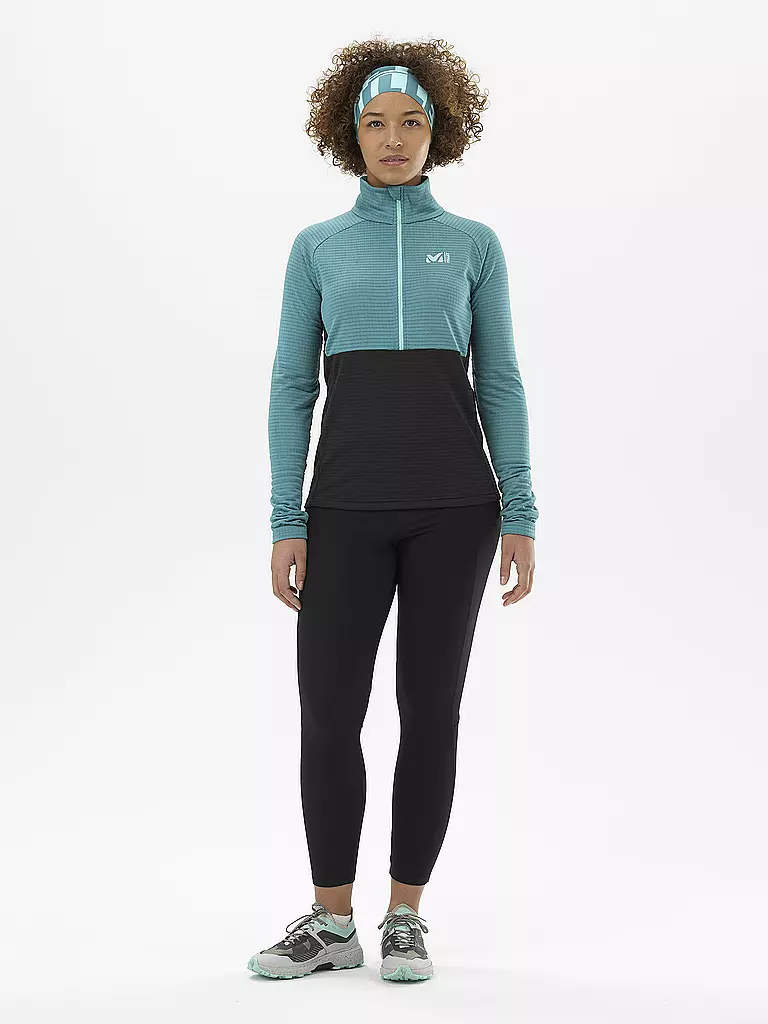 MILLET | Damen Touren Zipshirt Intense Fleece | petrol