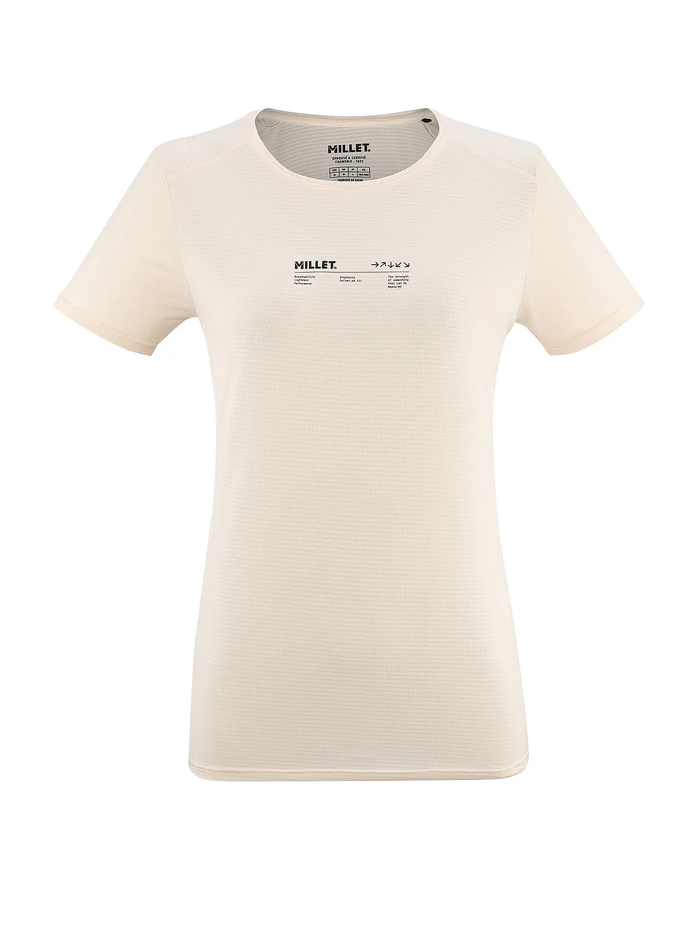MILLET | Damen Tourenshirt INTENSE ESSENTIAL | creme