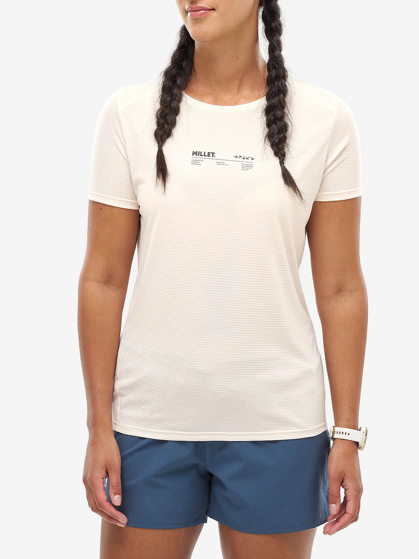 MILLET | Damen Tourenshirt INTENSE ESSENTIAL | creme