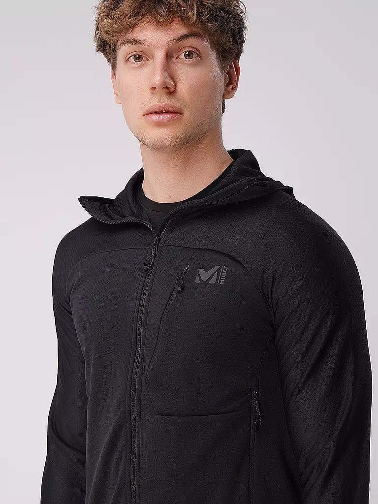 MILLET | Herren Fleecejacke Looka 3 Hoodie | schwarz