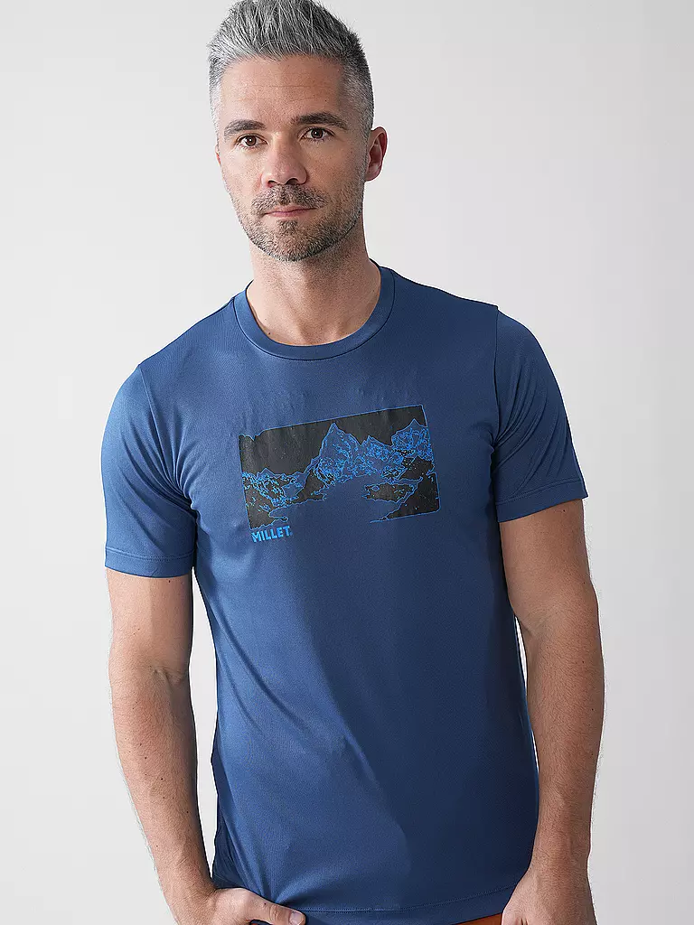 MILLET | Herren Funktionsshirt Wanaka Fast Drynamic | dunkelblau