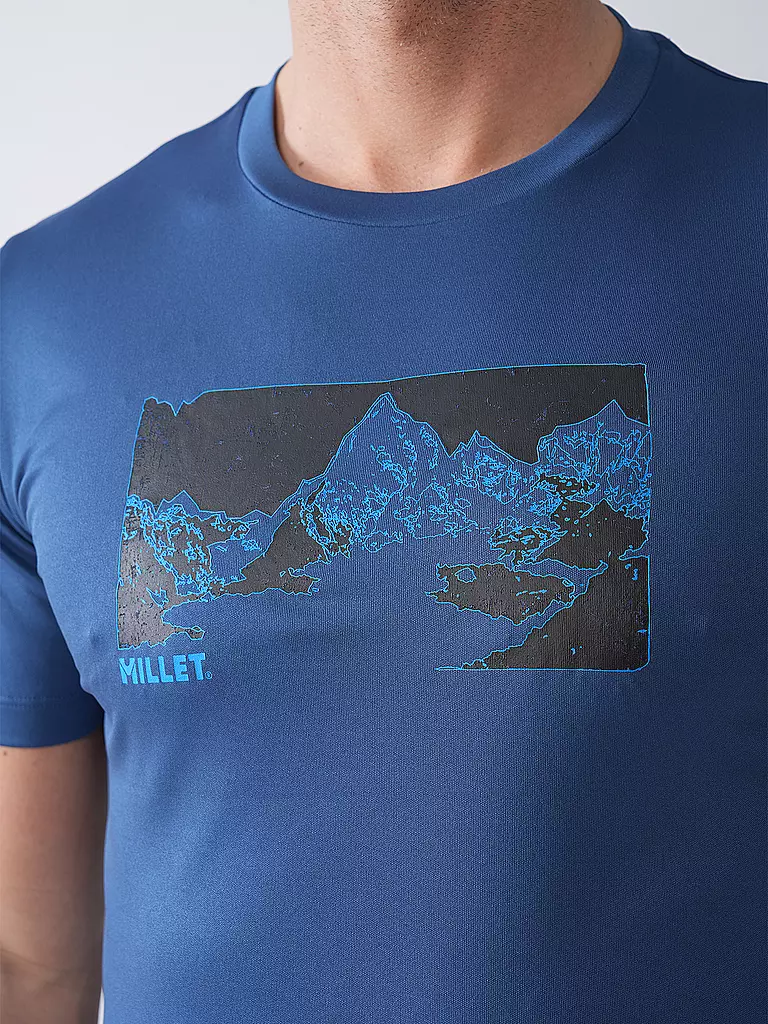 MILLET | Herren Funktionsshirt Wanaka Fast Drynamic | dunkelblau